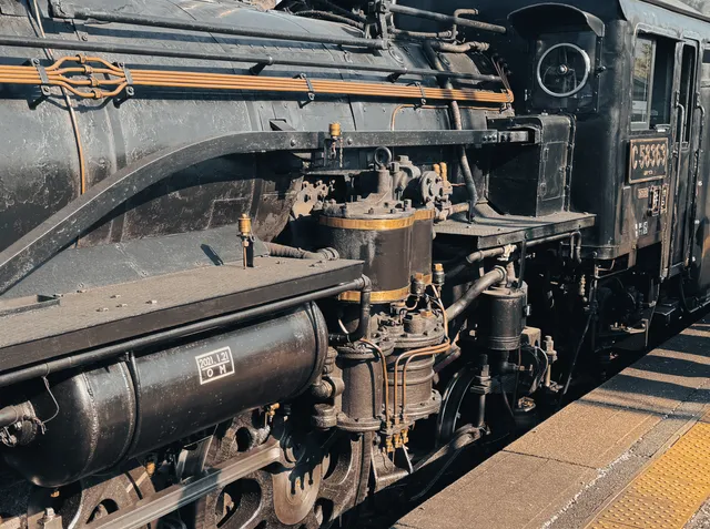 시고하치 견인차의 옆모습